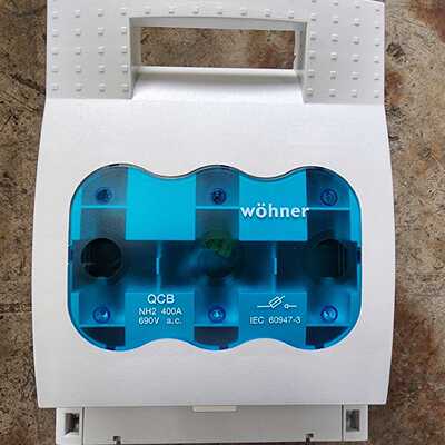 纳尔Wohner熔断器底座QCBNH2母线式690V4