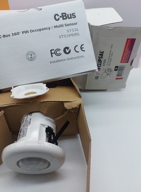 Clipsal C-Bus 5753L PIR OCCUPANCY SENSOR- INDOOR , 360° IND