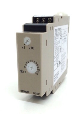 Timer H3DK-HCL Omron 100-120VAC 1-12s 10-120s H3DKHCL *New*