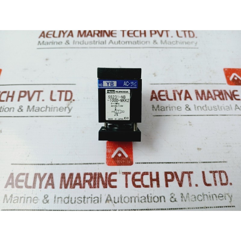 Parker SS231-NB-100D-MKK2 Pilot Valve 0~1MPA AC100/110V
