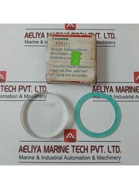 Klinger DIN 7080-25 Circolare Vista Vetro Con Sigillante Giu