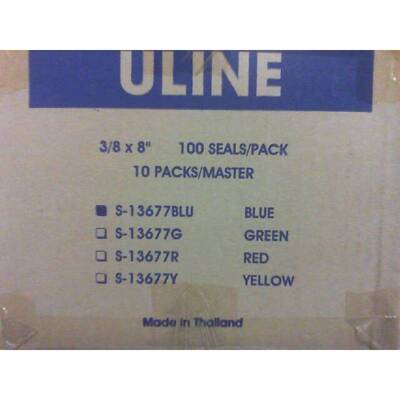 ULINE S-13677BLUa Prueba de Manipulación Plástico Camión
