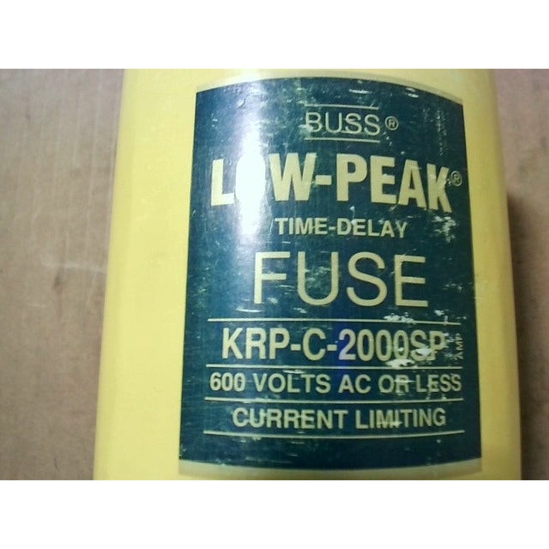 Bussmann KRP-C-2000SP Hi-Cap 2000Amp Clase L Fusible 600V -