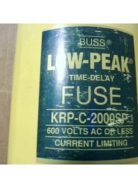 Bussmann KRP-C-2000SP Hi-Cap 2000Amp Clase L Fusible 600V -