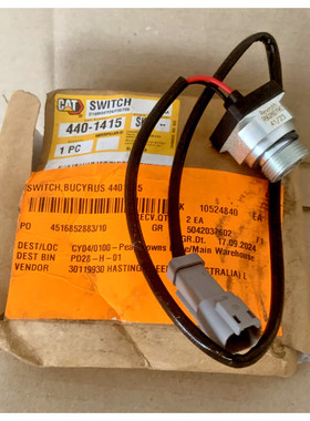 Genuine CAT Caterpillar Oil Contamination Switch 440-1415 6
