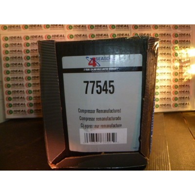 4 Temporadas 77545 Premium Remanufacturado AC Compresor - Nu