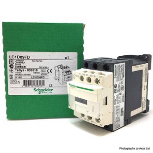 Contactor LC1D09FD Schneider 110VDC 4kW 035318 LC1D09-FD