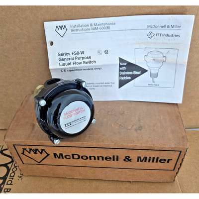 Mcdonnell and Miller FS8-WJ Float Switch 1 BSPT P/N 120602 M