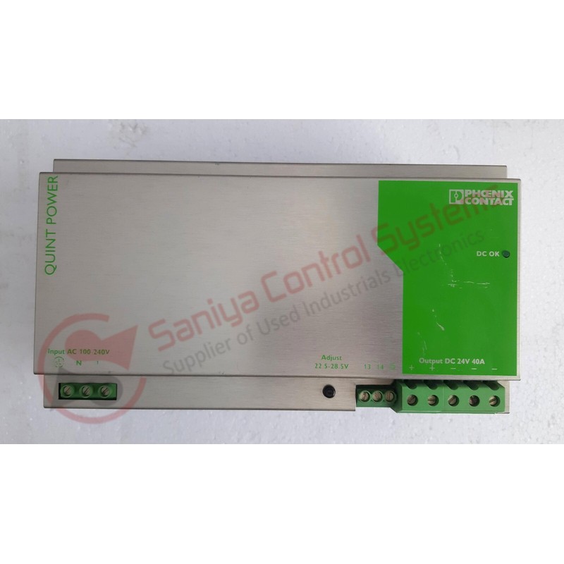 PHOENIX QUINT-PS-100-240AC/24DC/40 POWER SUPPLY