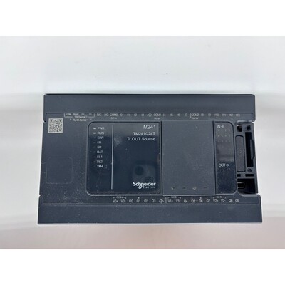 SCHNEIDER ELECTRIC MODICON M241 PLC , TM241C24T Logic Contro