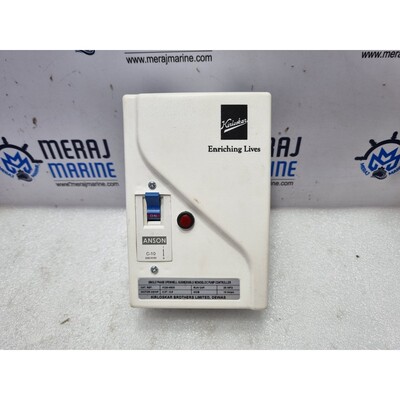 Panneau En Plastique Kirloskar KOSi-0520 20 MFD 0.37/0.5 MCB