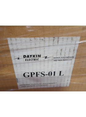 Desconector Transformador Daykin GPFS-01-L - Nuevo En Caja