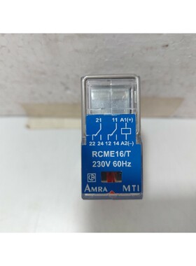 AMRA-MTI RCME16/T Relay 230V 60HZ