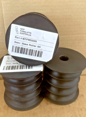 NTP Forklifts 4H Hose Roller P/N NTPM50SR (Lot of 3 Rollers)
