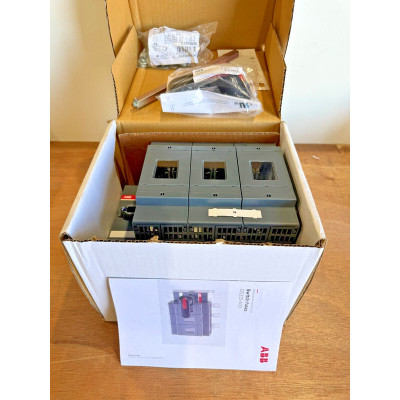 ABB Fuse Switch OS400D03P, 3 Pole, 400A Max Current, 500A Fu