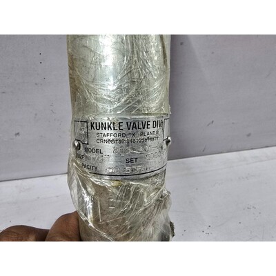 KUNKLE 803-A01-NO Safety Relief Valve 1/4 2000 PSIG