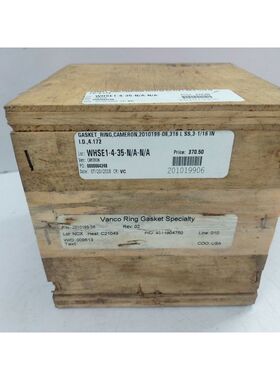 Vanco 2010199-06 Rev:02 Ring Gasket