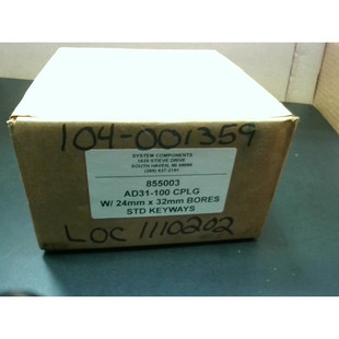SYSTEM COMPONENTS AD31-100 Acople W/ 24mm x 32mm Cilindros E