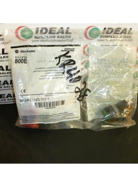 Allen Bradley 800EP-LE34TLT5X11 Verde Iluminado Extendido Pu