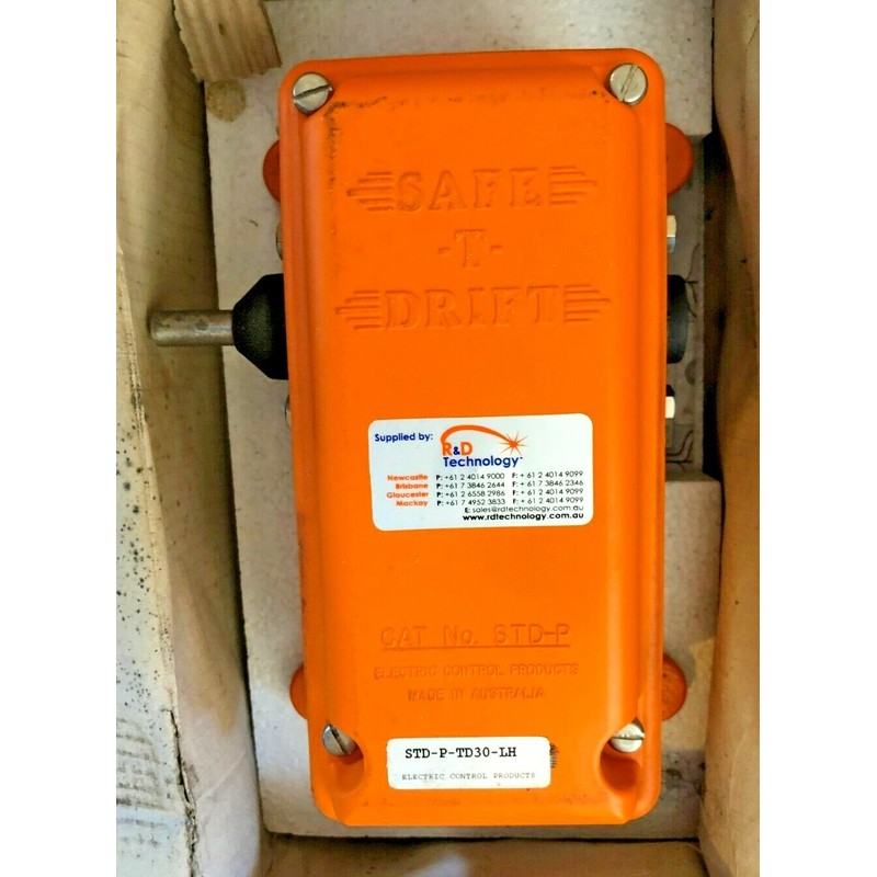 SAFE-T-DRIFT STD-P-TD30-LH RH CONVEYOR BELT Drift Switch & 0