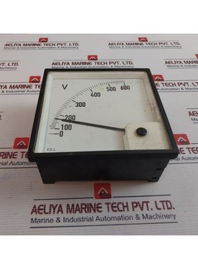 Voltímetro Analógico 0-600 V