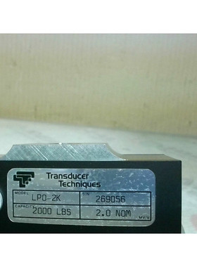 Transductor Tech LP0-2K Tensión & Compresión Carga Cell 90