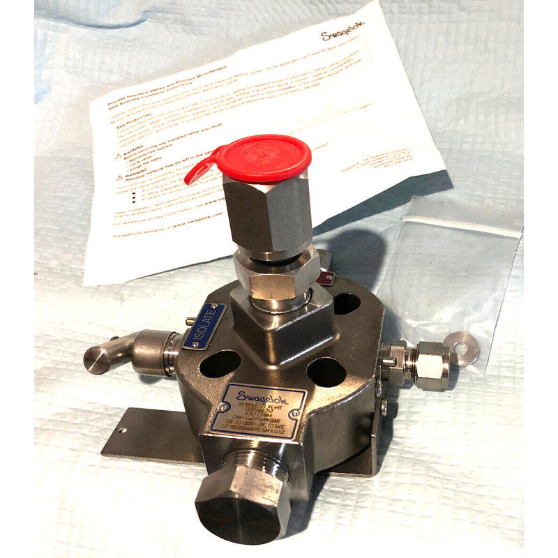 Swagelok M7896S1213K-HT Monoflange Block & Bleed M02,1/2,LP,