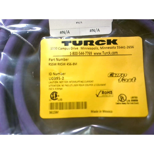 TURCK Rssw Rksw 456-8M Juego de Cables 5 Polos Macho / Hembr