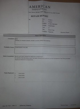 Módulo De Interfaz De Operador FANUC A08B-0084-B402 - Reaco
