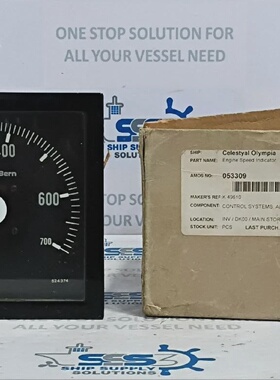HaslerAgBern0至700n发动机转速指示器10V524374K49610
