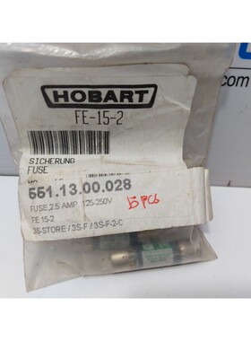 Hobart FE-15-2 Sicherung Fusetron FNM-2 1/2 Lot 5 Teile