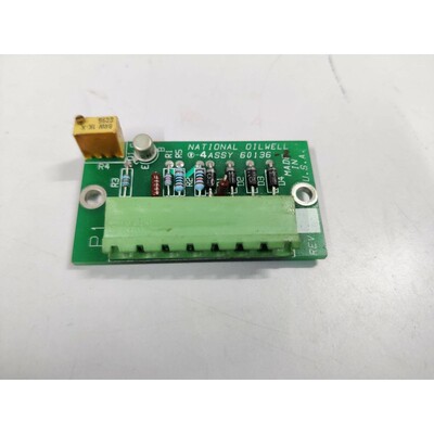 National Oilwell 60136-2 PCB 60137 Rev. None