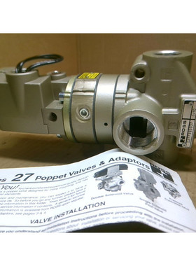 Válvula De Arranque Suave Inline Poppet 120VAC Ross D2773B5