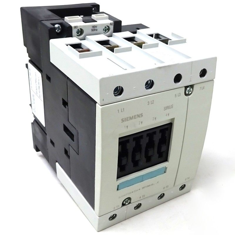 Contactor 3RT1344-1AF00 Siemens 66kW 110VAC 4P 3RT13441AF00