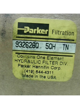 Filtro Hidráulico Parker 932626Q - Nuevo En Caja