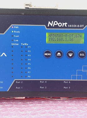 Moxa NPort 5650I8DT  8port server 1201056003013