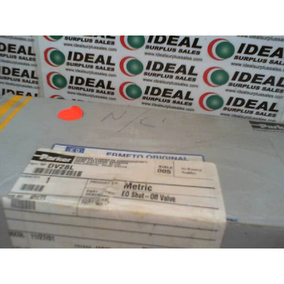 Válvula De Cierre Parker DV28L EO - NUEVO EN CAJA