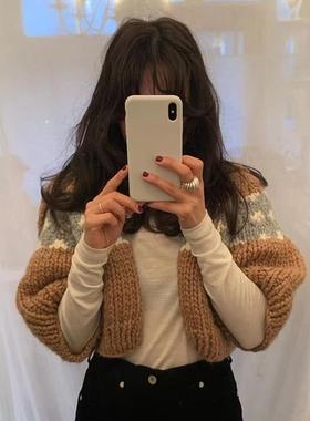 fever同款牛角包夸张戒指