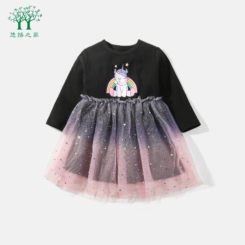 女宝宝秋款连衣裙秋装三四五六岁女孩网纱裙子秋天女童春秋公主裙,童装/婴儿装/亲子装,连衣裙,淘宝优惠券,粉丝福利购,淘宝优惠卷