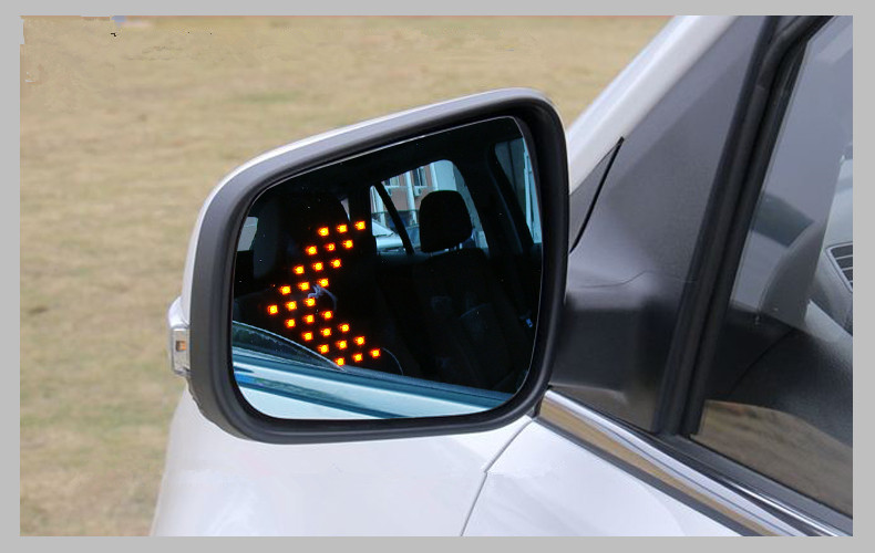 适用英菲尼迪QX50 Q70L大视野蓝镜LED转向灯防眩目后视镜倒车镜片