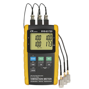 台湾路昌BVB-8217SD三轴式振动计XYZ加速度位移振动频率测试仪