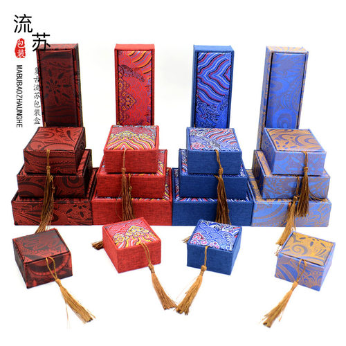 亚麻布流苏手镯2.0珠宝首饰挂件