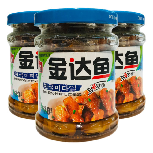 闽星金达鱼达仔鱼白芸豆黄鱼罐头