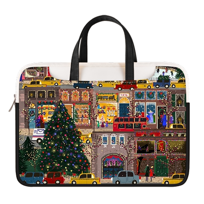 VISION圣诞插画笔记本电脑包