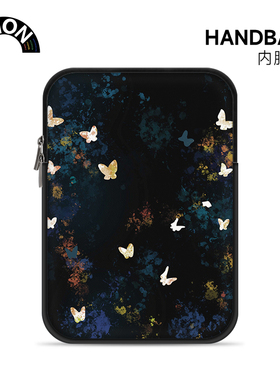 V-SION唯美蝴蝶电脑内胆包14寸女生IPAD适用于联想air苹果mac笔记本华为15.6寸保护套惠普小米平板ins收纳包