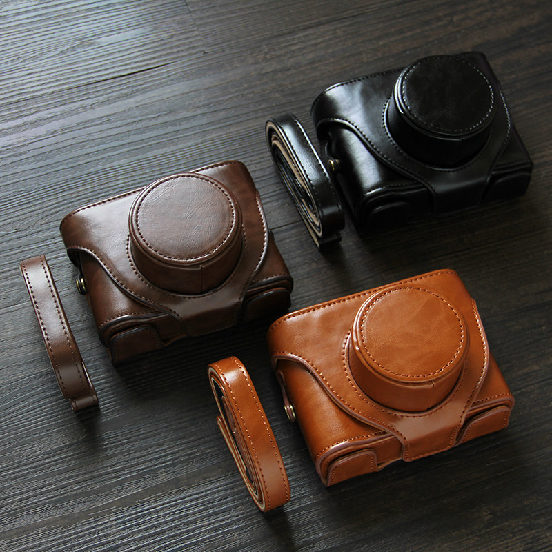 适用富士X20相机包单肩Fujifilm x10保护套复古 x20皮套斜挎