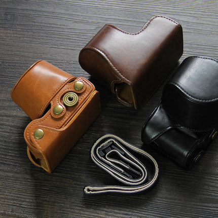 适用索尼A6400皮套ILCE-a5000/5100微单A6100相机保护套nex-3N