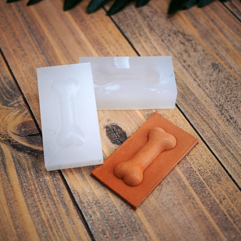 DIY手工皮具皮革植鞣革塑型模具骨头塑型模具钥匙包扣挂件包邮