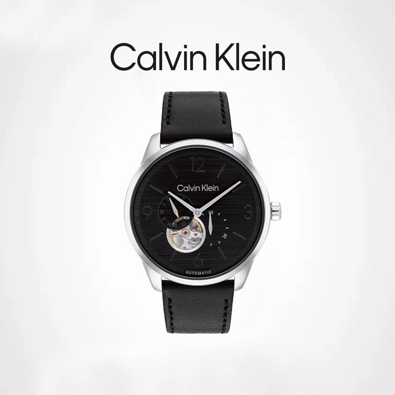 CalvinKlein【秋冬新品】官方正品CK型格系列炫动多功能机械男表