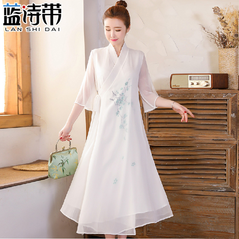 文艺交叉领禅意汉服中国风